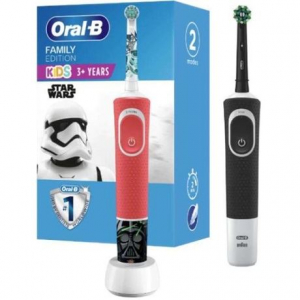 Braun Oral-B D103 + D100 KIDS STAR WARS elektromos fogeke